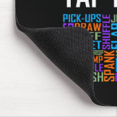 Stich Dance Words Lover Gift Stich Dancer Gifts Da Mousepad (Ecke)