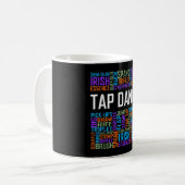 Stich Dance Words Lover Stich DancerTanzlehrer Kaffeetasse (Vorderseite Links)