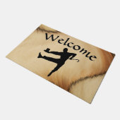 Stich Dancer Fußmatte (Schrägansicht)