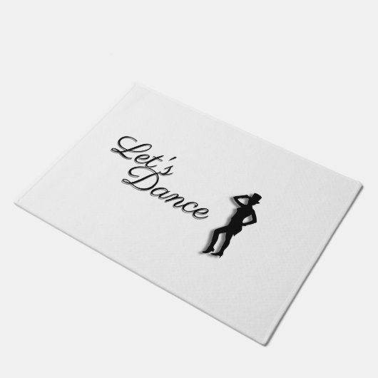 Stich Dancer Let's Dance Fußmatte (Schrägansicht)