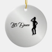 Stich Dancer Let's Dance Keramikornament (Vorne)