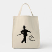 Stich Dancer Let's Dance Large Tote Bag Tragetasche (Rückseite)