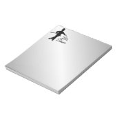 Stich Dancer Let's Dance Notizblock (Rotiert)