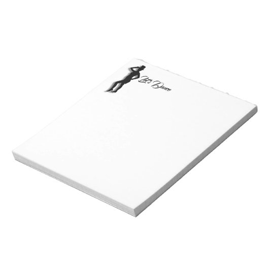 Stich Dancer Let's Dance Notizblock (Rotiert)