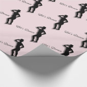 Stich Dancer Let's Dance Pink Geschenkpapier (Ecke)