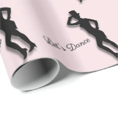 Stich Dancer Let's Dance Pink Geschenkpapier (Rolleneckpunkt)