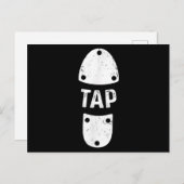 Stich Dancer Shoe Stich Dance Postkarte (Vorne/Hinten)