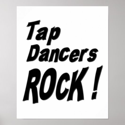 Stich Dancers Rock! Poster Print (Vorne)