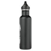 Stich Dances - Live-Liebe Gestochen für Gestochen Edelstahlflasche (Rechts)