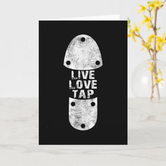 Stich Dances - Live-Liebe Gestochen für Gestochen Karte (Gelbe Blume)