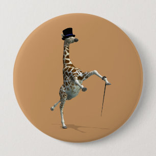 Stich Dancing Giraffe Button