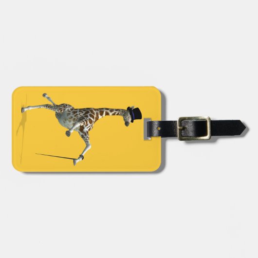 Stich Dancing Giraffe Gepäckanhänger (Vorderseite horizontal)