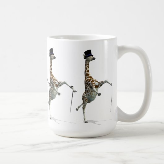 Stich Dancing Giraffe Kaffeetasse (Rechts)