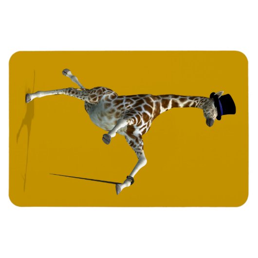 Stich Dancing Giraffe Magnet (Horizontal)
