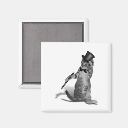 Stich Dancing Kitten Magnet (Vorderseite/Rückseite)