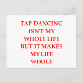 STICH DANCING POSTKARTE (Vorderseite)