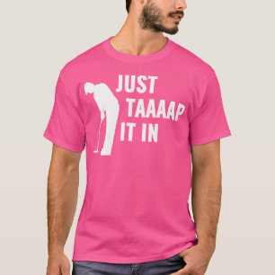 Stich es einfach im Funny Golf Gestochen in T-Shirt