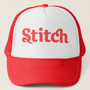 Stich-Fernlastfahrer-Hut Truckerkappe