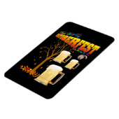 Stich jenes Keg II - Oktoberfest Magnet (Linke Seite)