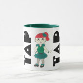 STICH-Klassentänzer-Choreograf-Geschenk Tasse (Zentrum)