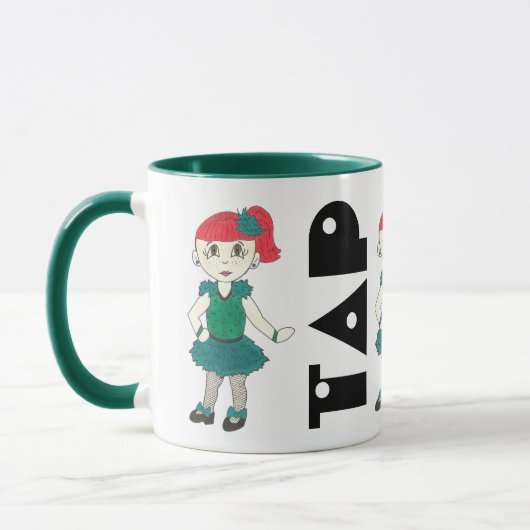 STICH-Klassentänzer-Choreograf-Geschenk Tasse (Links)