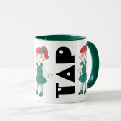 STICH-Klassentänzer-Choreograf-Geschenk Tasse (VorderseiteRechts)