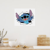 Stich lustig 22 poster (Küche)