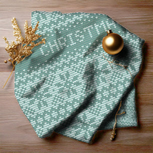 Stich-Muster geknetet8 Green ID208 Stoff