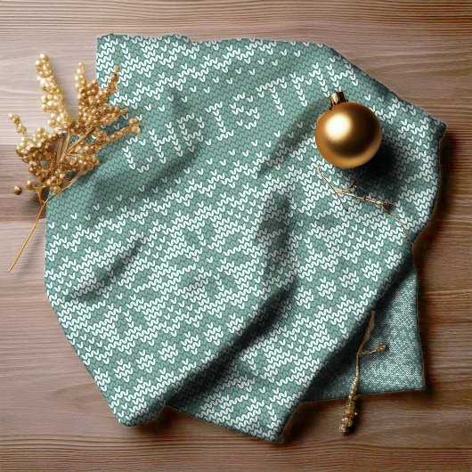 Stich-Muster geknetet8 Green ID208 Stoff