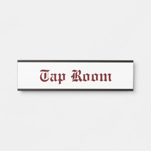 Stich Room Red Türschild (Vorderseite )