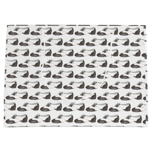 Stich Shoe Dance Teacher Choreograf Erwägung Große Geschenktüte (Vorderseite)