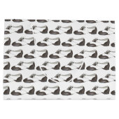 Stich Shoe Dance Teacher Choreograf Erwägung Große Geschenktüte (Rückseite)