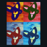 Stich Shoes Pop Art Fotodruck<br><div class="desc">Ein Foto von Kinderschuhen stach mit einem Pop Kunsteffekt. Das waren meine,  als ich ein Kind war. Gut für jeden zum Tanzen/stich.</div>