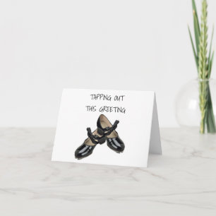 STICH SHOES STECHT DIESEN GEBURTSTAG GREETING C KARTE