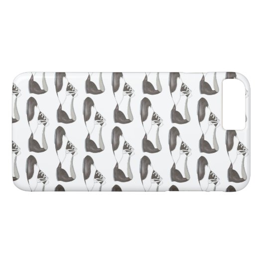 Stich Showprint Tanzlehrer Tanzbänke Geschenk Case-Mate iPhone Hülle (Rückseite (Horizontal))