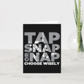 Stich Snap oder Nickerchen Brazillian Jiu Jitsu Bj Karte (Vorderseite)