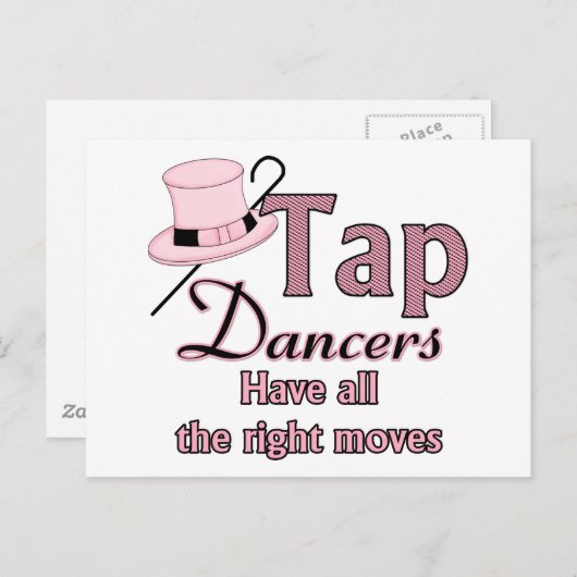 Stich-Tänzer 2 Postkarte (Vorne/Hinten)