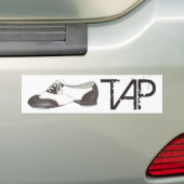 STICH-Tanzlehrer Black and White Oxford Showgesche Autoaufkleber (Auf Auto)