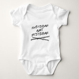 Stiche erhalten Stiche Baby Strampler