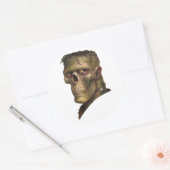 Stiche Runder Aufkleber (Umschlag)