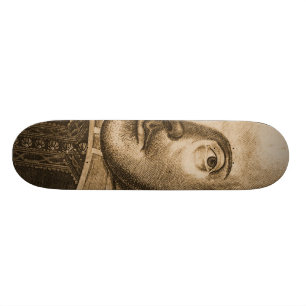 Stiche Shakespeare Droeshout Skateboard