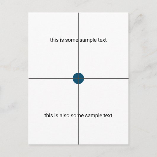 Stichprobenprüfung Postkarte (Vorderseite)