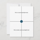 Stichprobenprüfung RSVP Karte (Vorderseite)