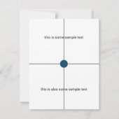 Stichprobenprüfung RSVP Karte (Rückseite)