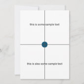 Stichprobenprüfung Save The Date (Vorderseite)