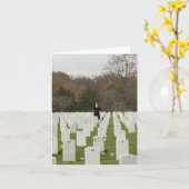 Sticht am Arlington-Staatsangehörig-Friedhof an Karte (Gelbe Blume)