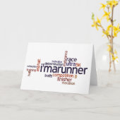 Stichworte Karte (Gelbe Blume)