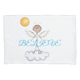 Stick Angel glaubt Kissenbezug