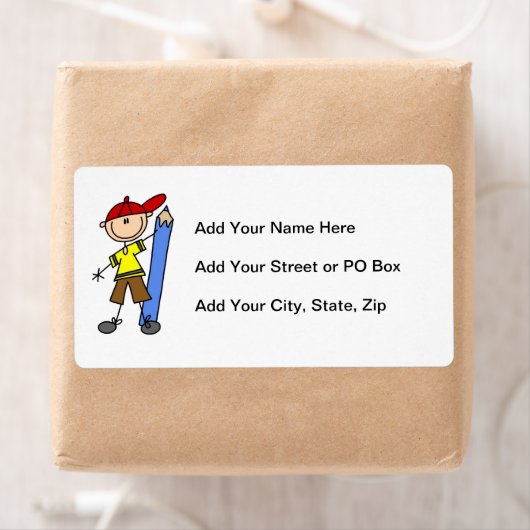 Stick Boy mit Stift (Insitu)