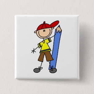 Stick Boy mit Stift Button